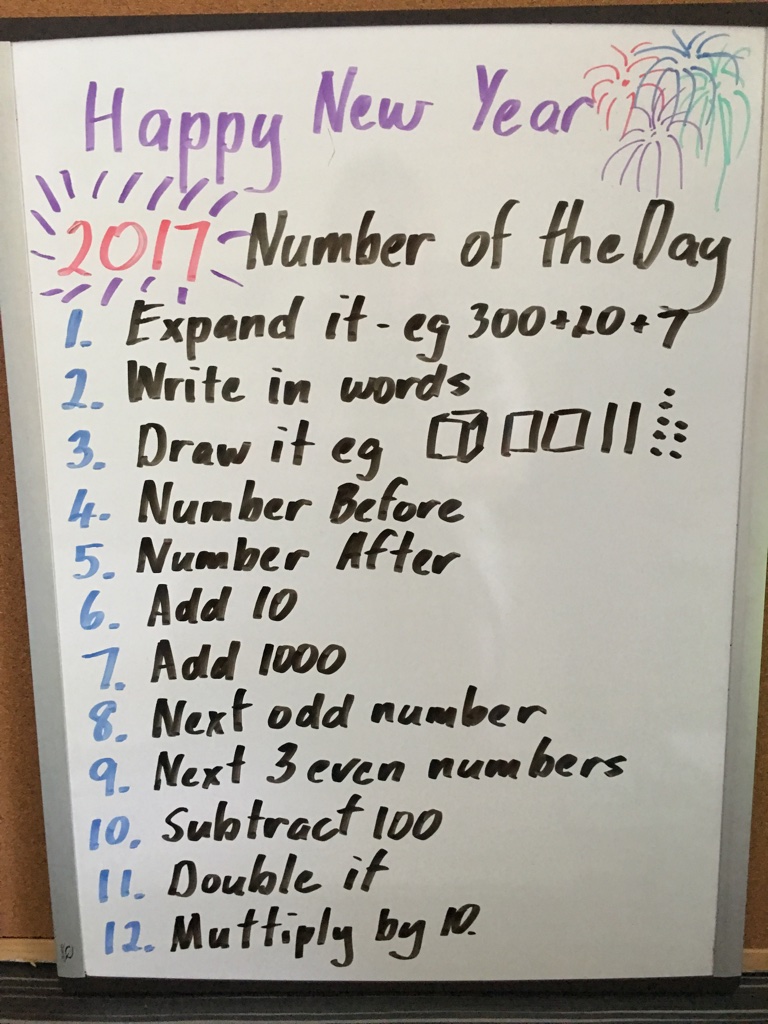 Fun New Year Math