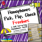 Homophone FREEBIE Square