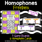 Homophone Freebies Square