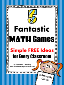 Math Game Ideas FREEBIE (1)