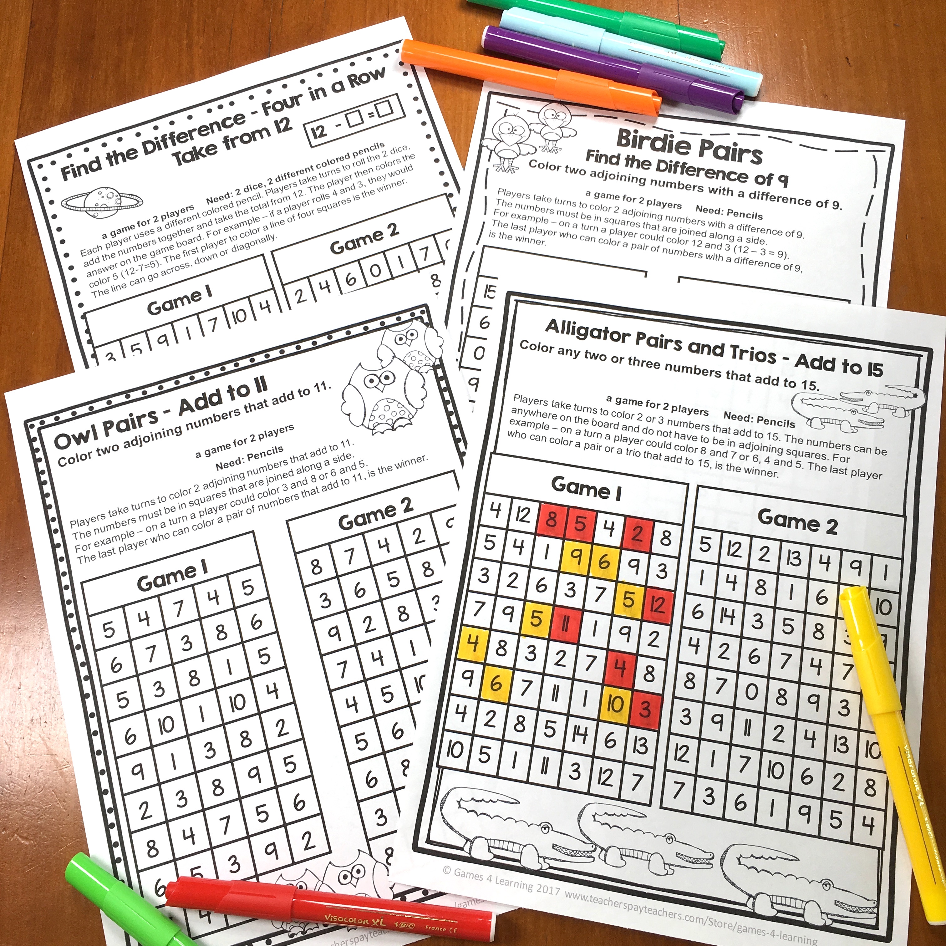 Fact Fluency Freebies For Addition And Subtraction