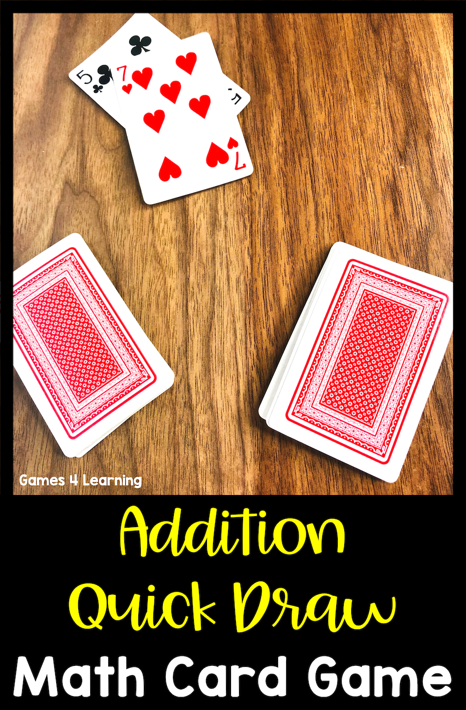 7 Simple Math Card Games