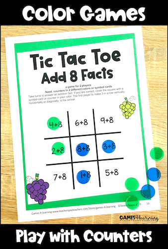 Tic Tac Toe Math