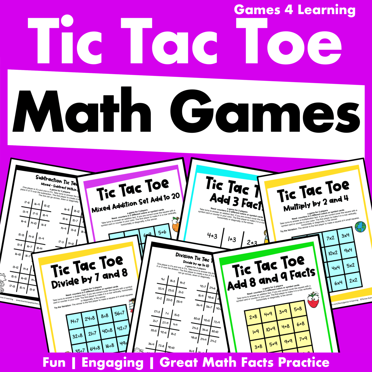 Games 4 Learning – Games and Resources to Make Learning Fun