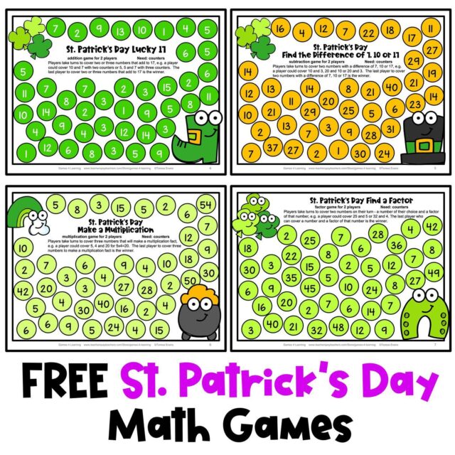 Math Card Games